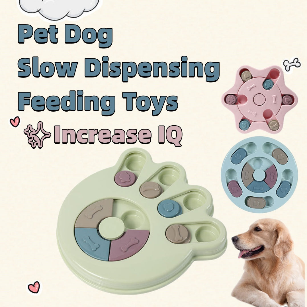 Interactive Dog Puzzle Feeder Toy
